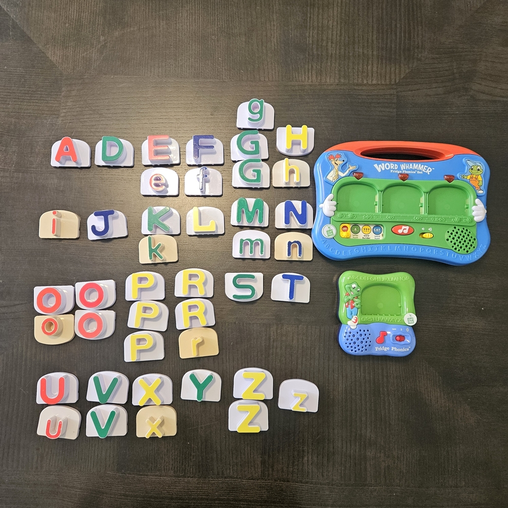 Leapfrog Word Whammer Letters Magnetic Fridge Phonics Learning